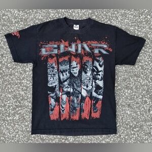 Vtg 2009 Gwar 25th Anniversary Tour T-Shirt AAA Tag Black Graphic Size Medium
